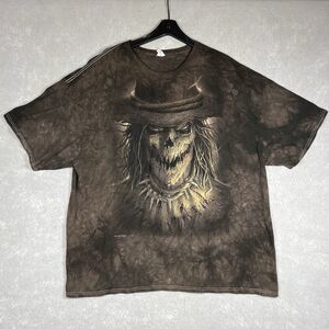 The Scarecrow James Ryman 2013 Tie Dye Graphic T-Shirt SZ: 3XL Horror Halloween